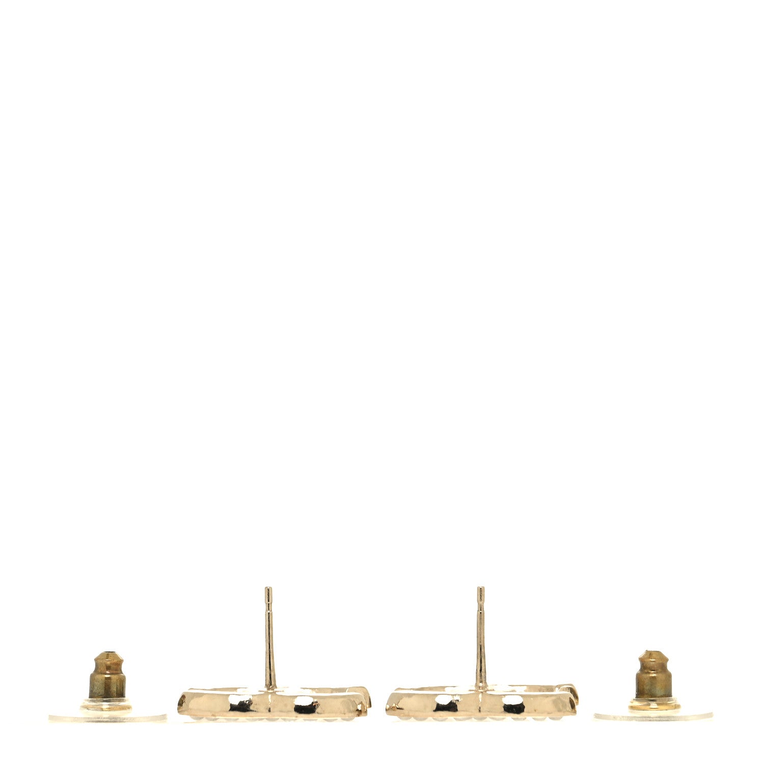 Chanel Pearl CC Earrings Gold 3 of 4