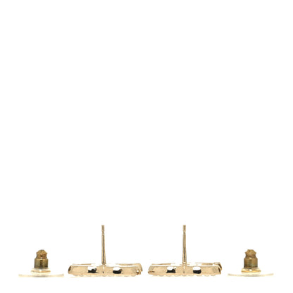Chanel Pearl CC Earrings Gold 3 of 4