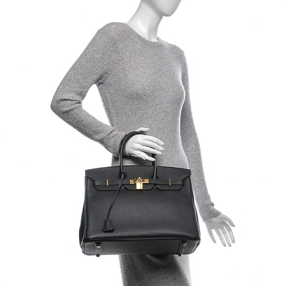 Hermes Togo Birkin 35 Plomb 2 of 25