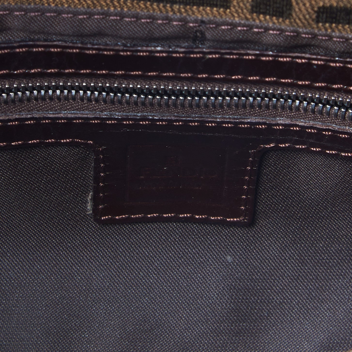 Fendi Zucca Baguette Tobacco 8 of 8