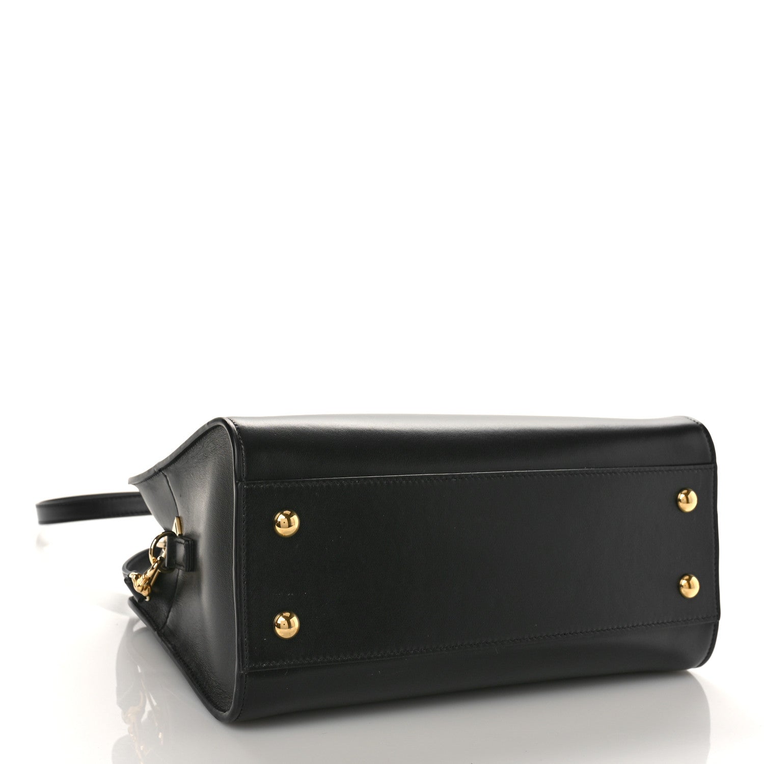 Saint Laurent Calfskin Monogram Baby Cabas Black 4 of 8