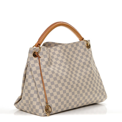 Louis Vuitton Damier Azur Artsy MM 3 of 6