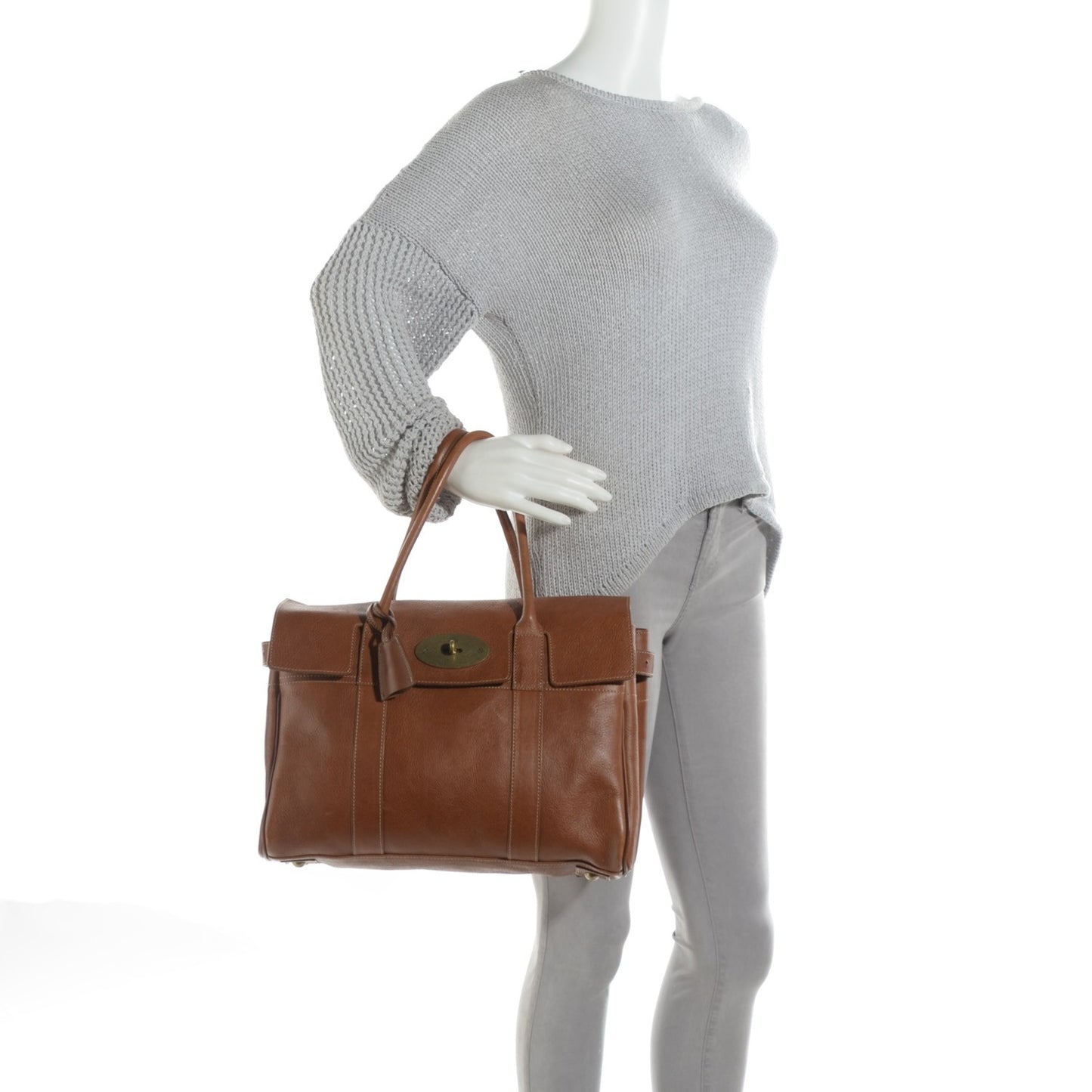 Natural Leather Bayswater Oak