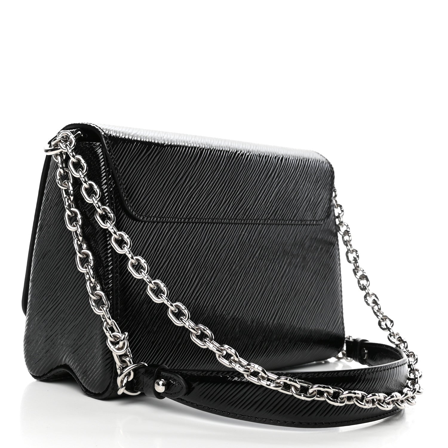 Louis Vuitton Electric Epi Twist Shoulder Bag MM Black 2 of 4