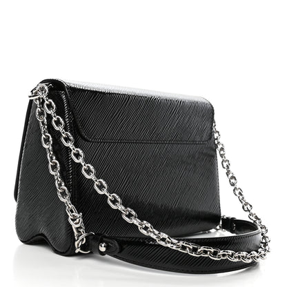 Louis Vuitton Electric Epi Twist Shoulder Bag MM Black 2 of 4