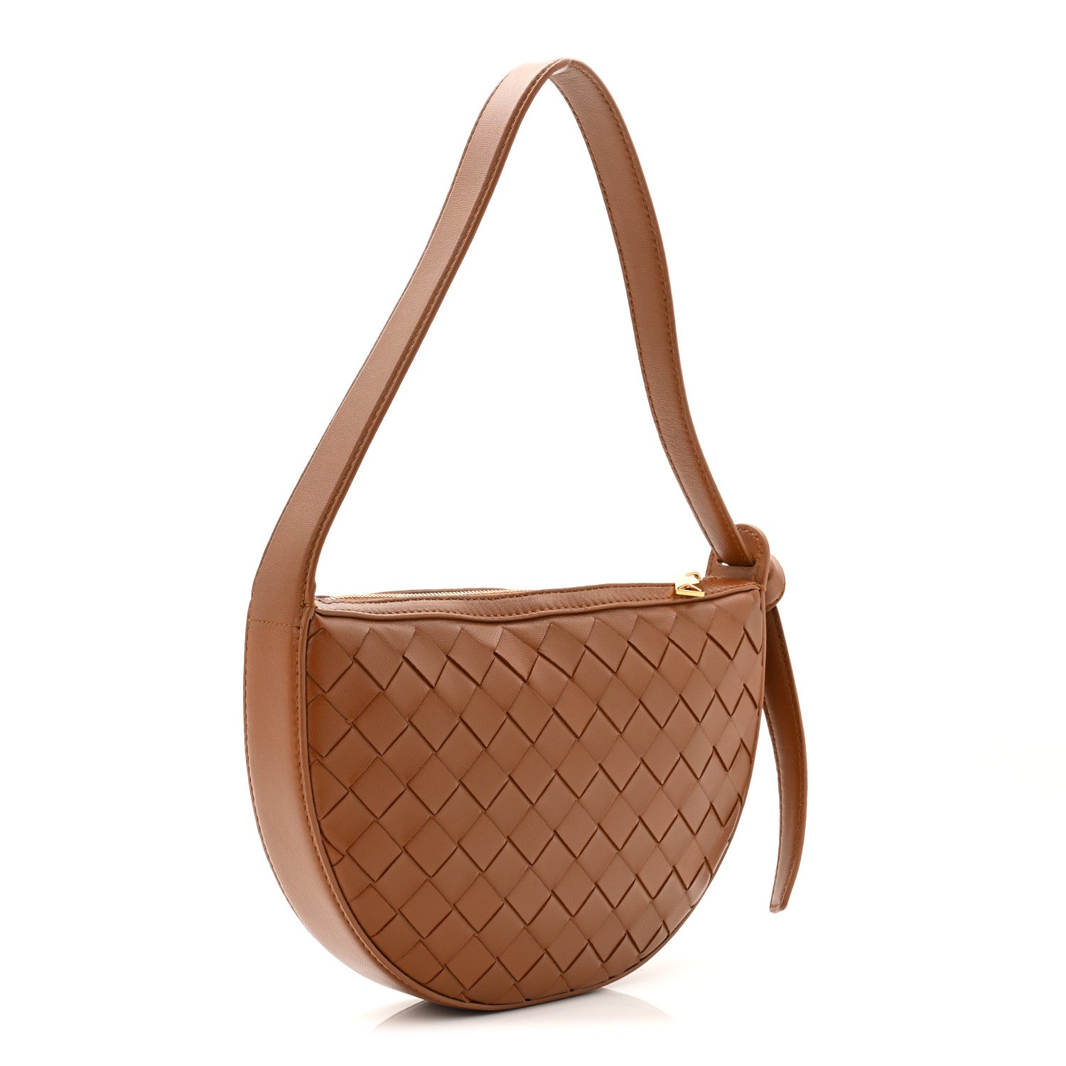 Bottega Veneta Nappa Intrecciato Mini Sunrise Wood 1818115