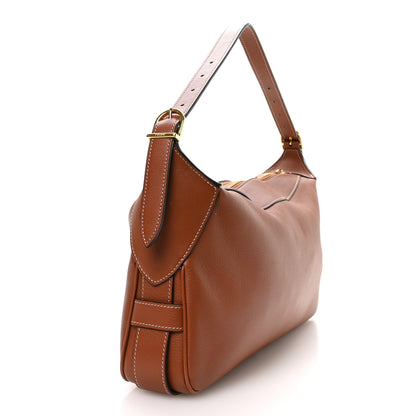 Celine Supple Calfskin Medium Romy Shoulder Bag Tan 3 of 12