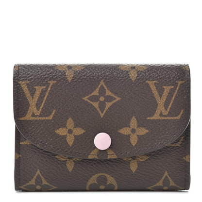 Louis Vuitton Monogram Rosalie Coin Purse Rose Ballerine 1 of 7