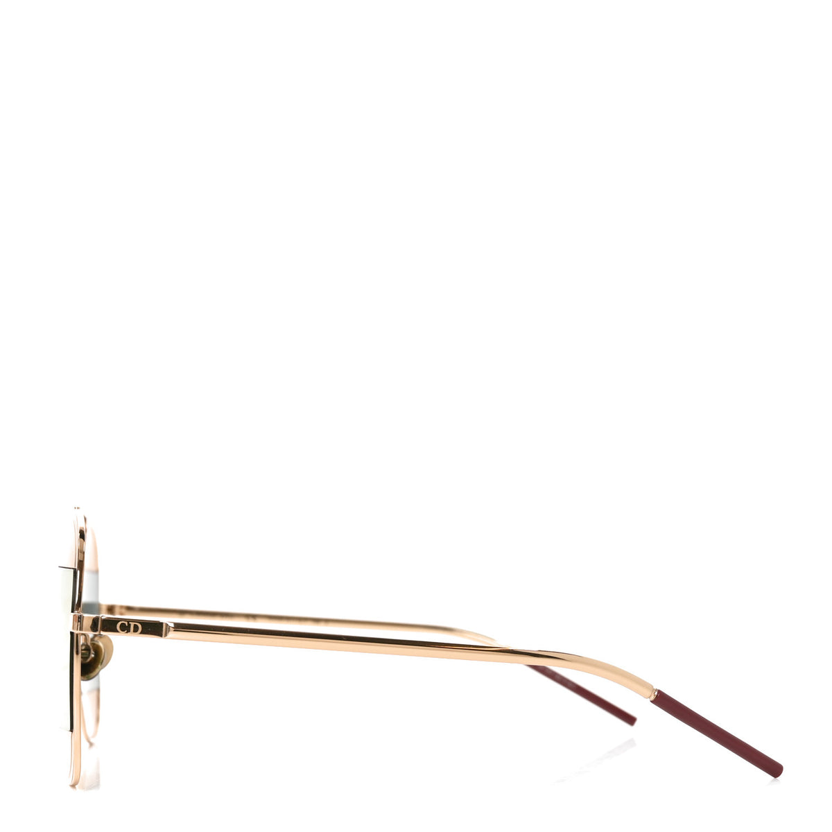 Christian Dior Split 1 Aviator Sunglasses Gold 3 of 6