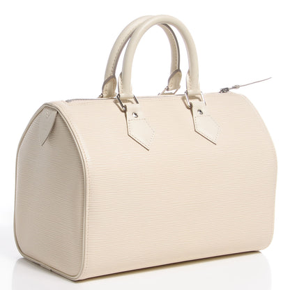 Louis Vuitton Epi Speedy 25 Ivory 3 of 7