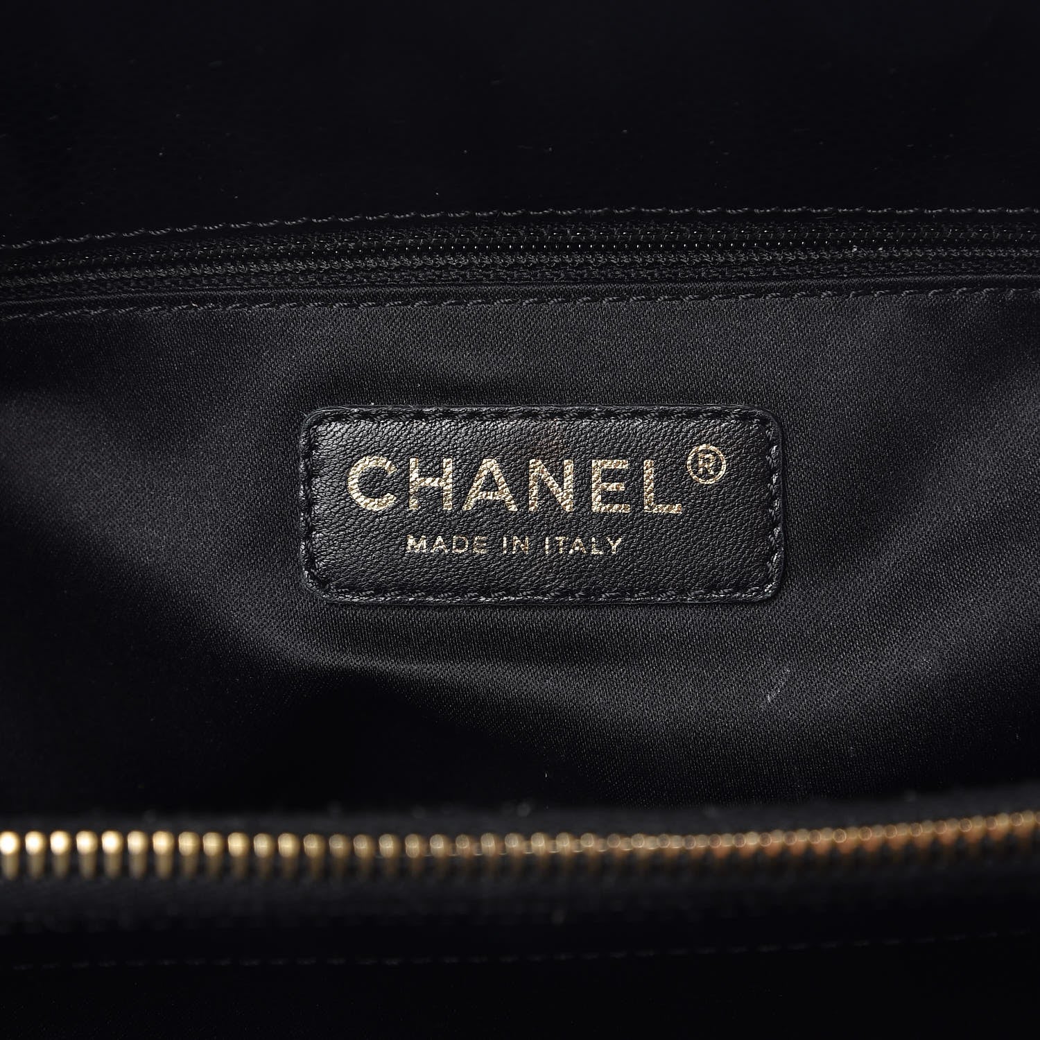 Chanel Caviar Quilted Grand Shopping Tote GST Black 6 of 10