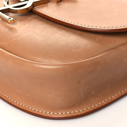 Saint Laurent Smooth Vintage Calfskin Small Kaia Satchel Brown Gold 10 of 14