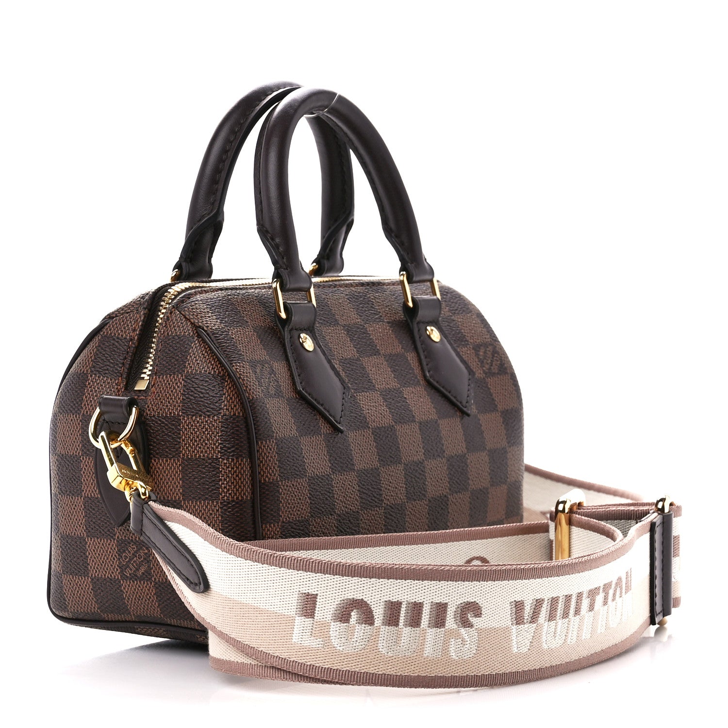 Louis Vuitton Damier Ebene Speedy Bandouliere 20 3 of 11