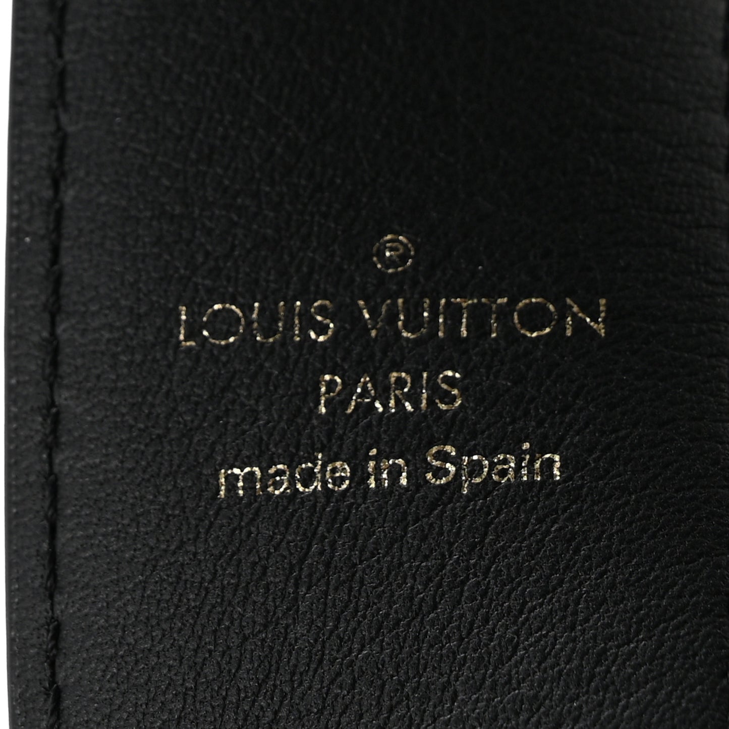 Monogram Bandouliere Shoulder Strap Black