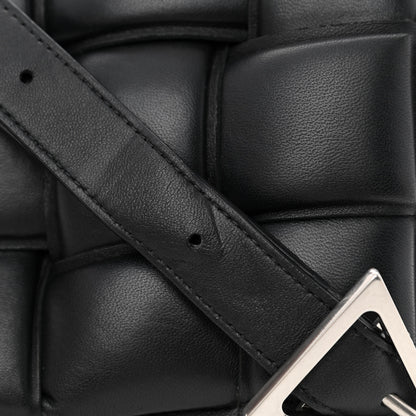 Bottega Veneta Nappa Maxi Intreccio Padded Cassette Crossbody Bag Black 9 of 13
