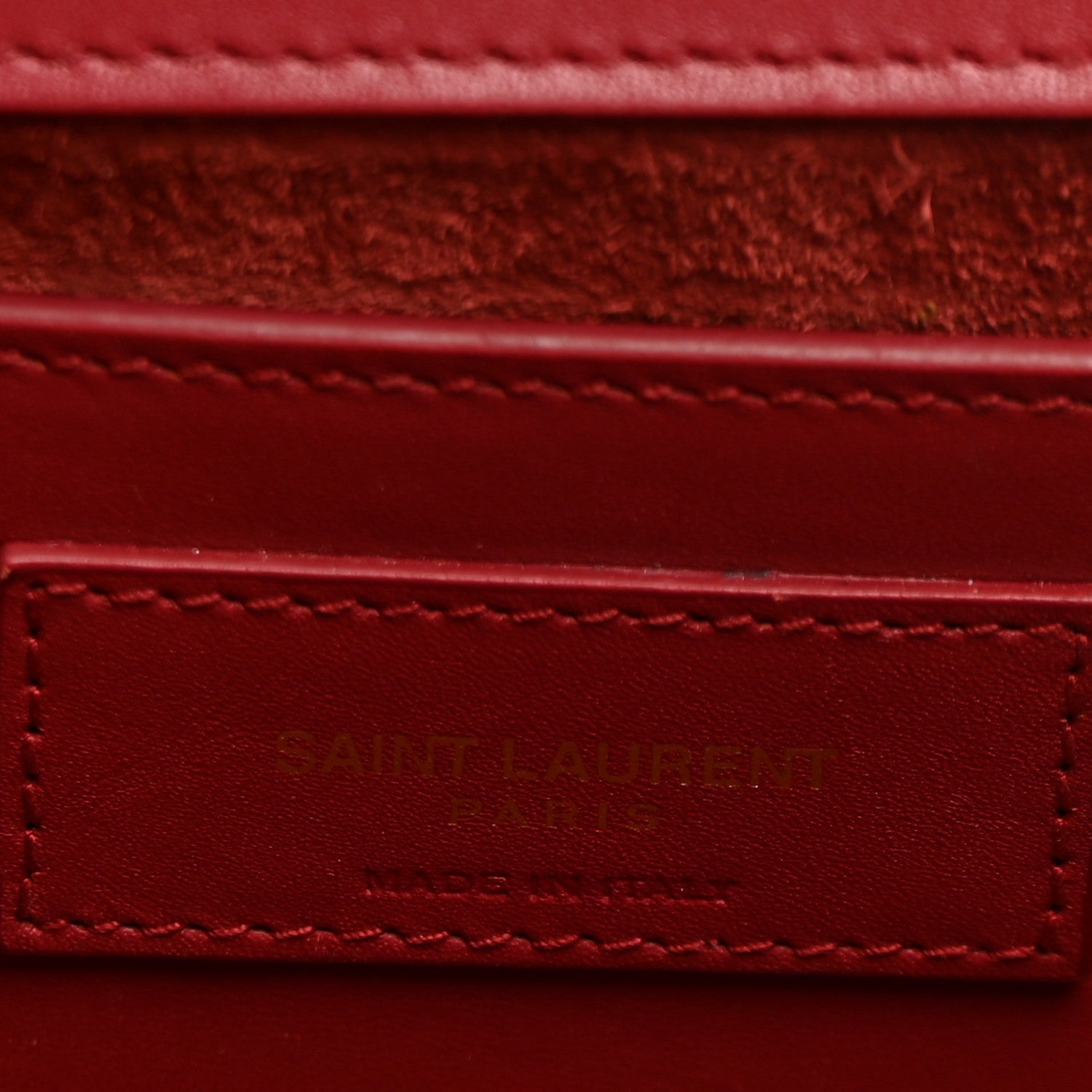Saint Laurent Smooth Calfskin Medium Classic Monogram Kate Tassel Satchel New Lipstick 5 of 9