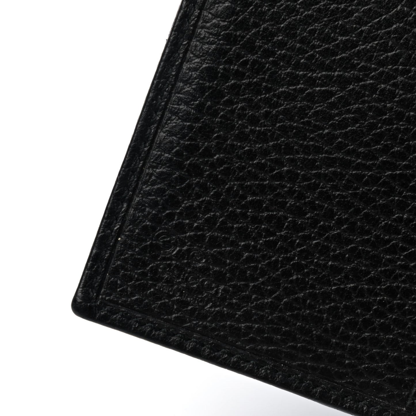 Calfskin Monogram Continental Flap Wallet Black