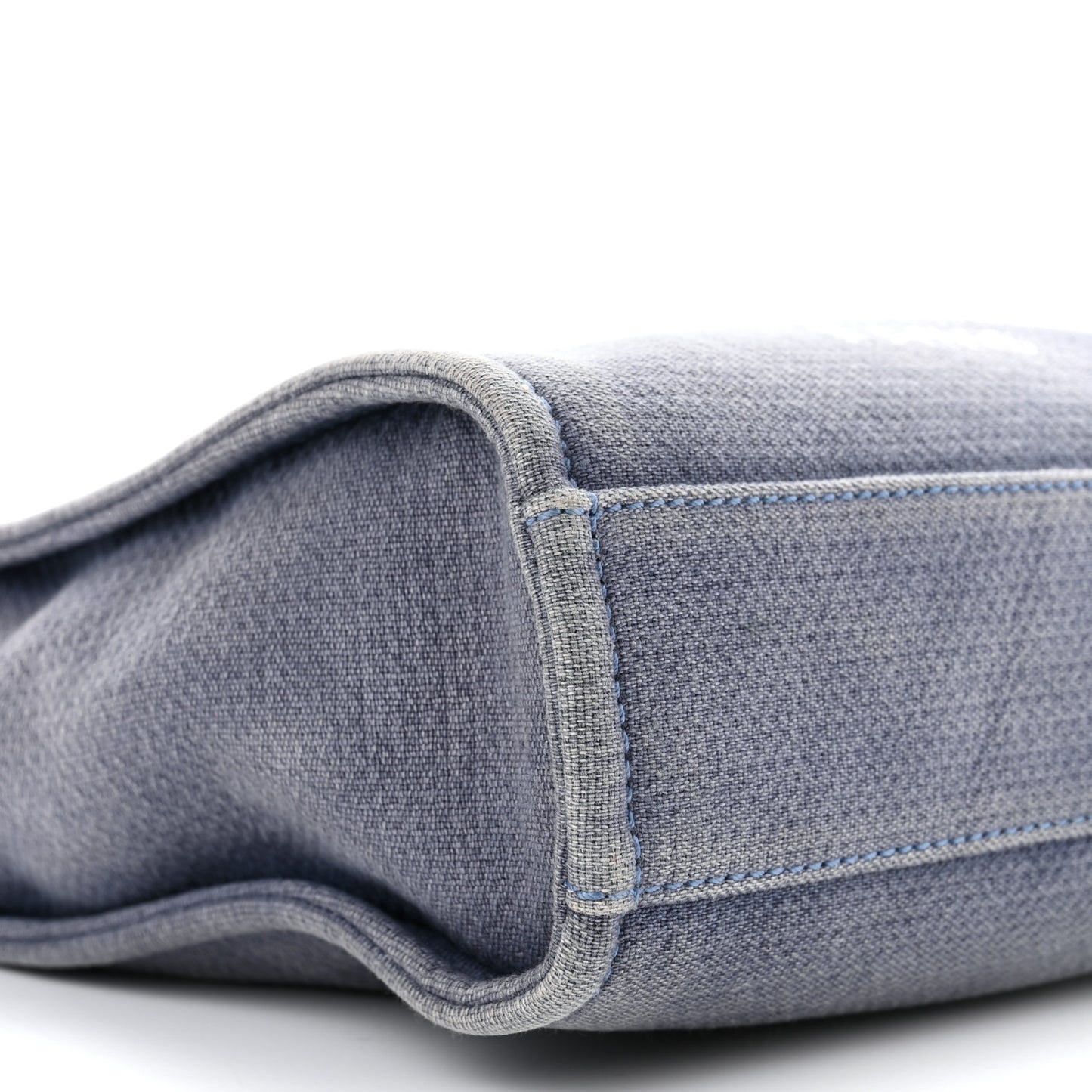 Canvas Mini Deauville Tote Denim Blue