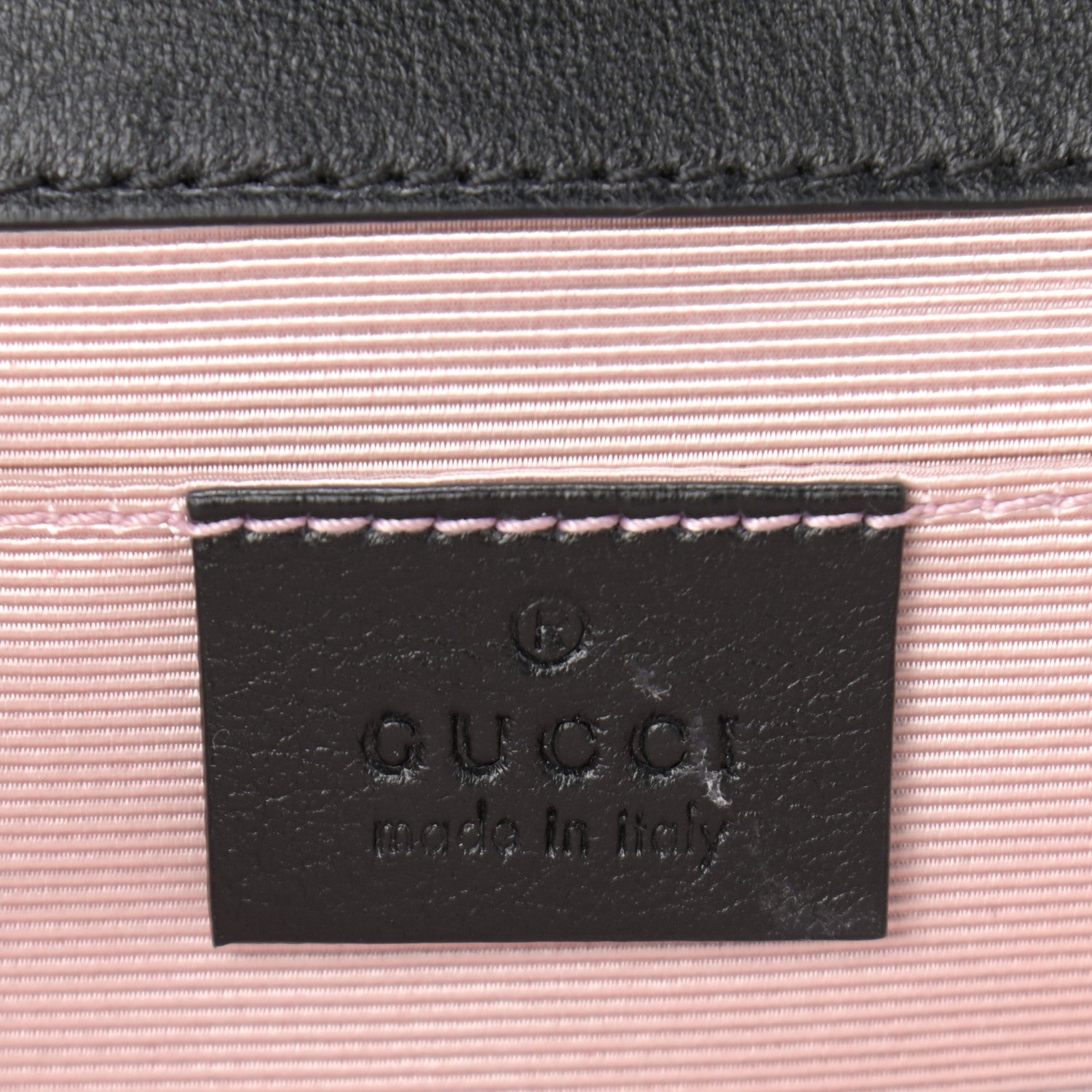 Gucci Lambskin Linea Matisse Shoulder Bag Black 6 of 12