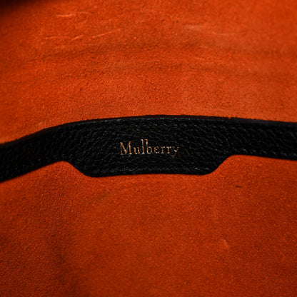 Mulberry Classic Grain Bayswater Zip Tote Black 6 of 32