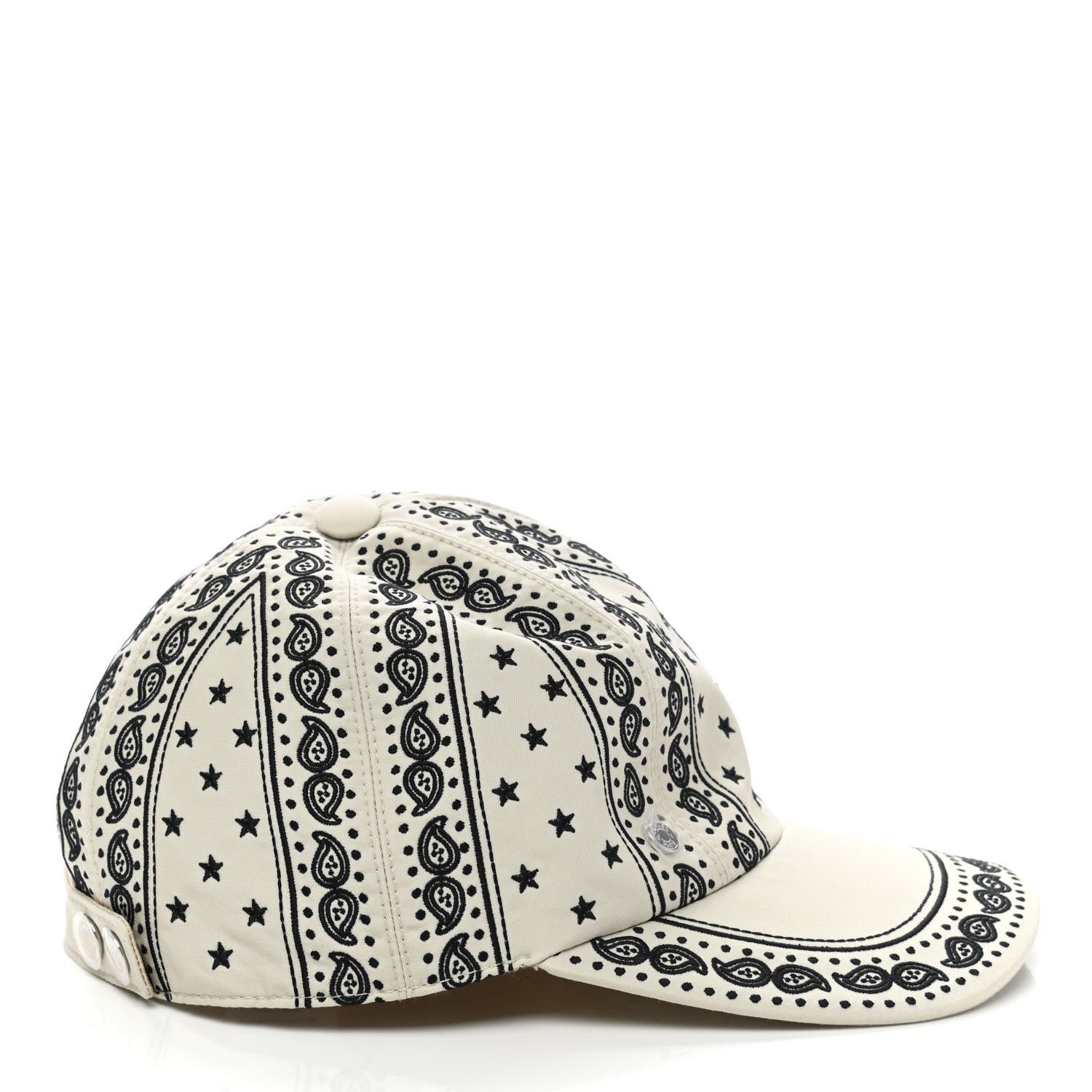 Hermes Technical Gabardine Serena Bandana Cap 57 Ecume 5 of 8