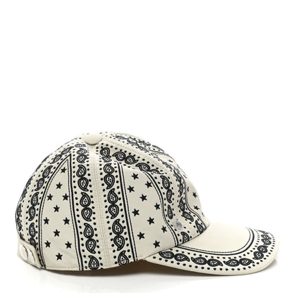Hermes Technical Gabardine Serena Bandana Cap 57 Ecume 5 of 8