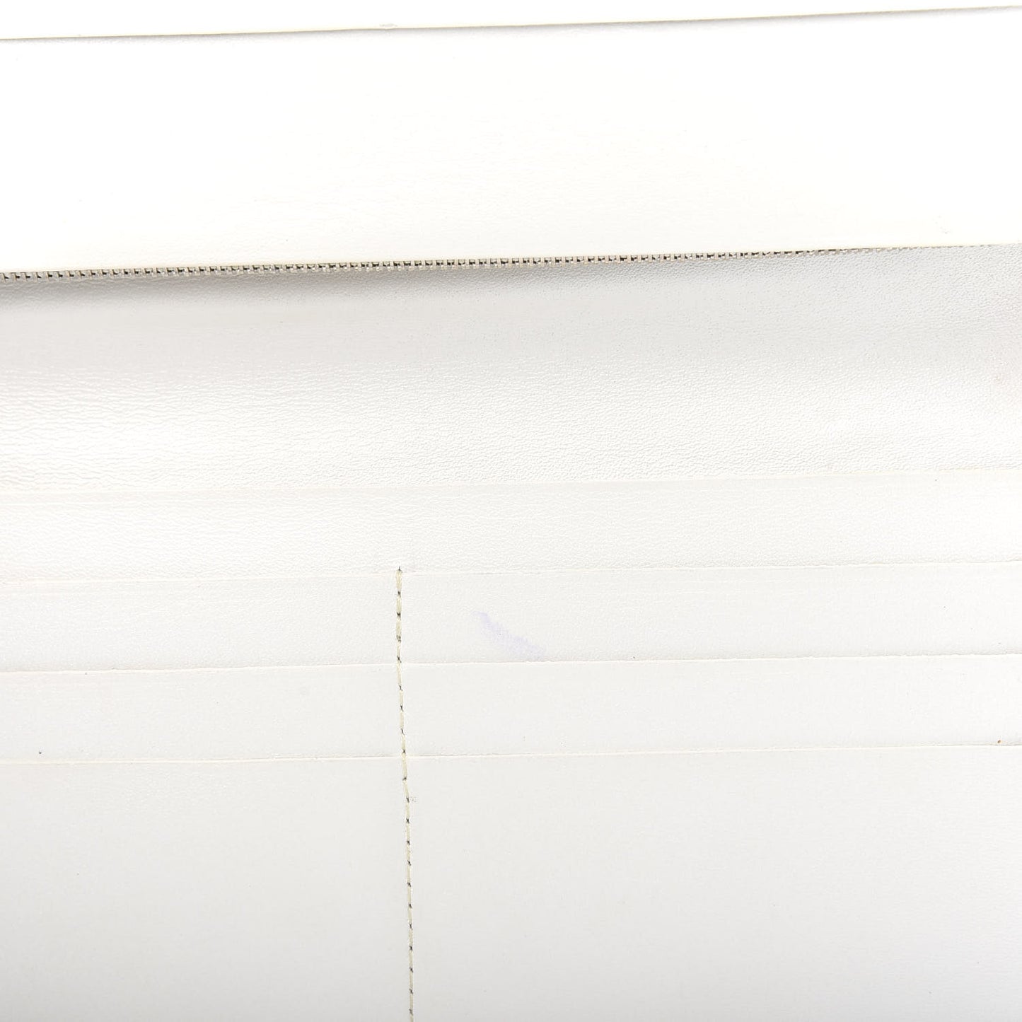 Goyardine Richelieu Wallet White
