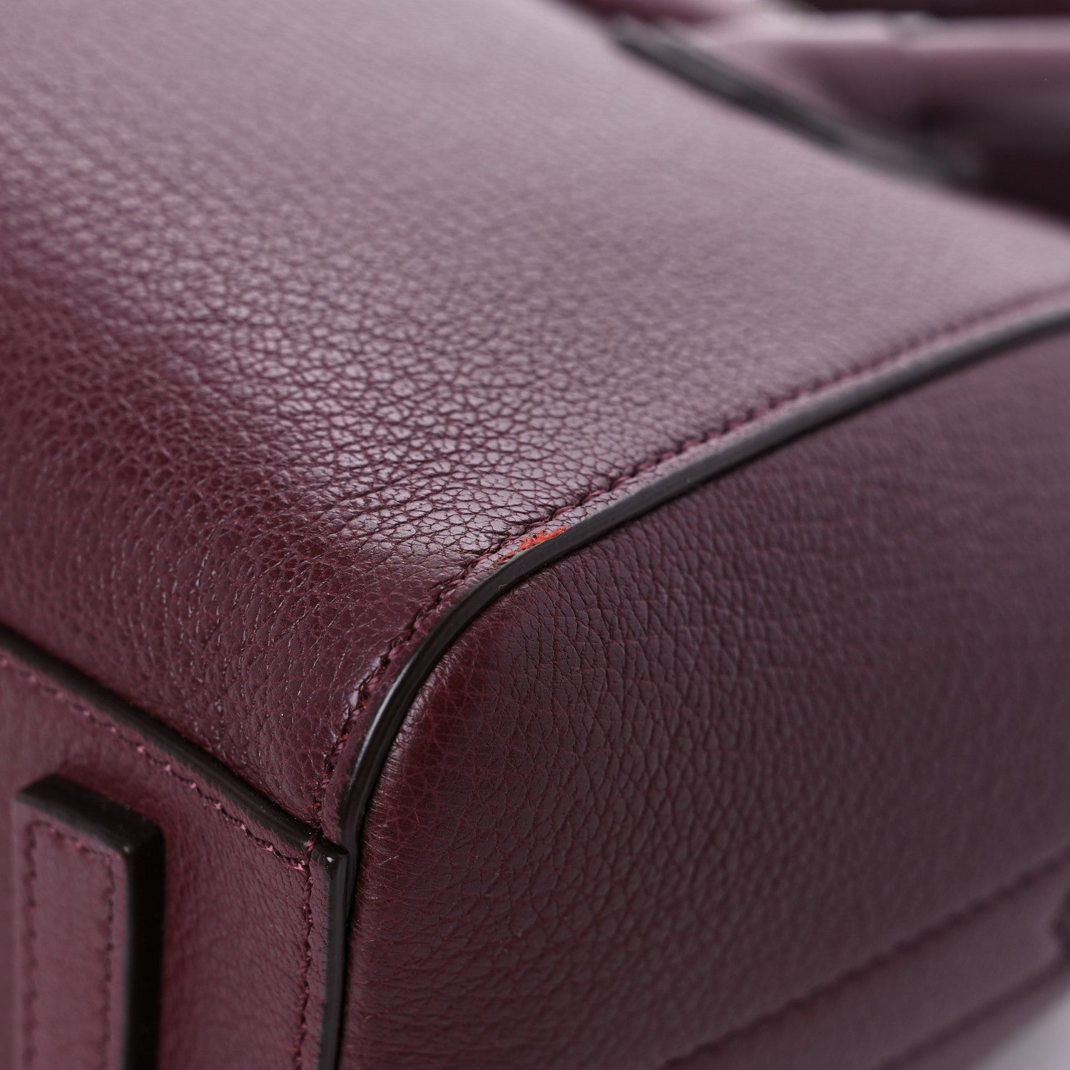 Givenchy Sugar Goatskin Mini Antigona Oxblood 9 of 12