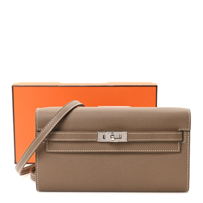Hermes Epsom Kelly Wallet To Go Etoupe 11 of 11