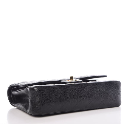 Chanel Caviar Quilted Medium Double Flap Black 4 of 12