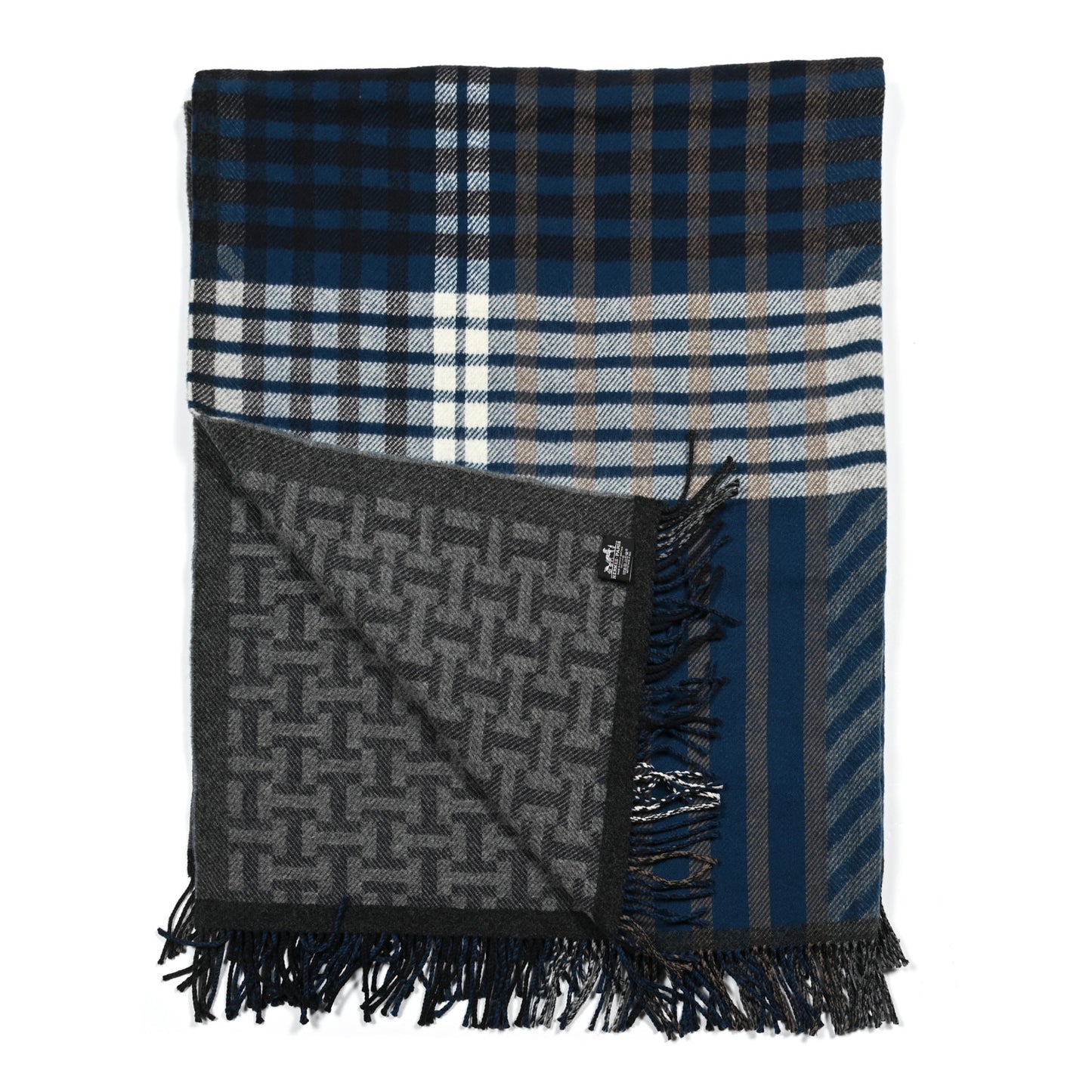 Wool Plaid Escapade Blanket