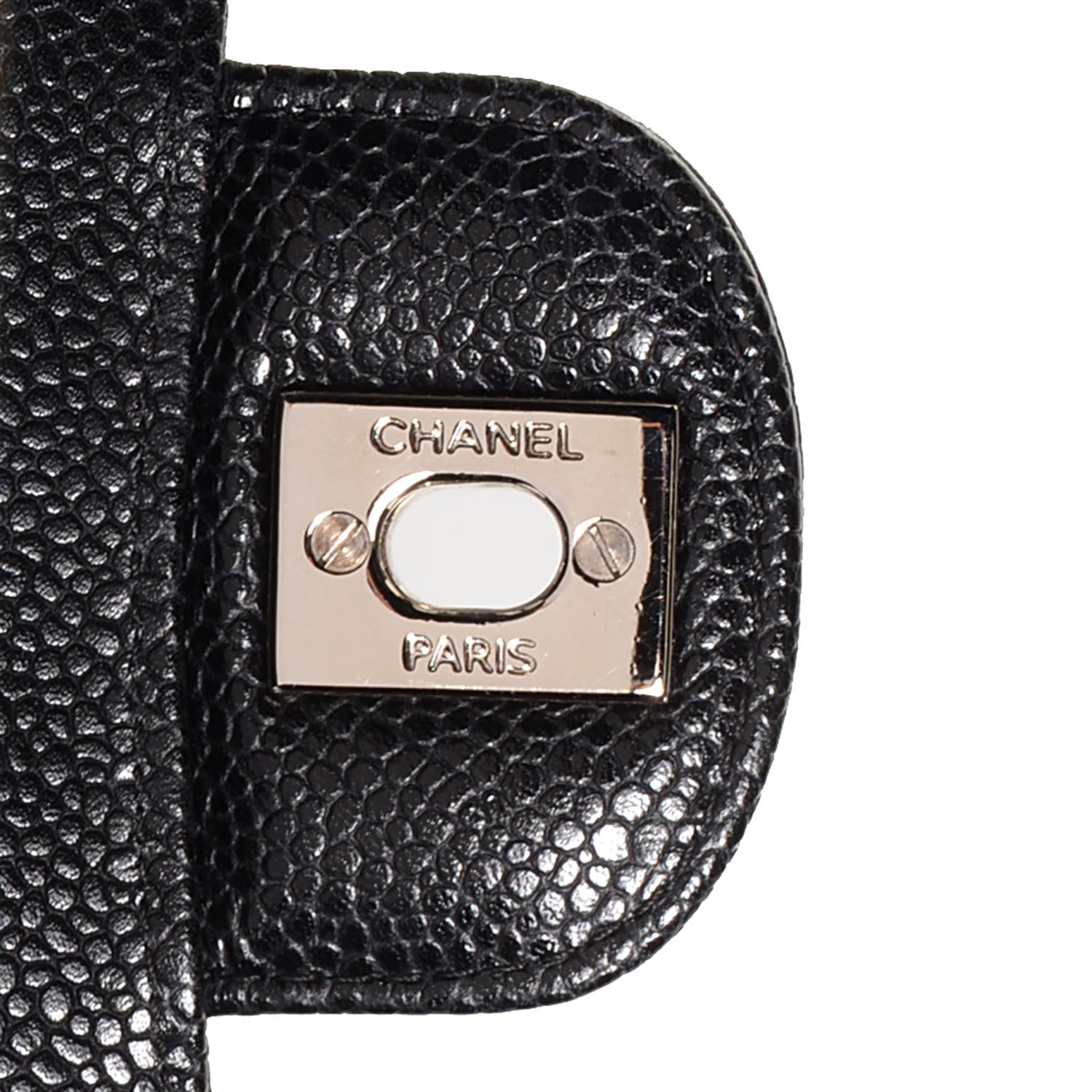 Chanel Caviar Quilted Medium Double Flap Black 9 of 9