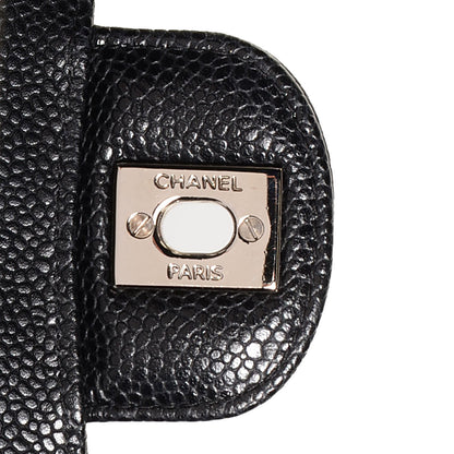 Chanel Caviar Quilted Medium Double Flap Black 9 of 9