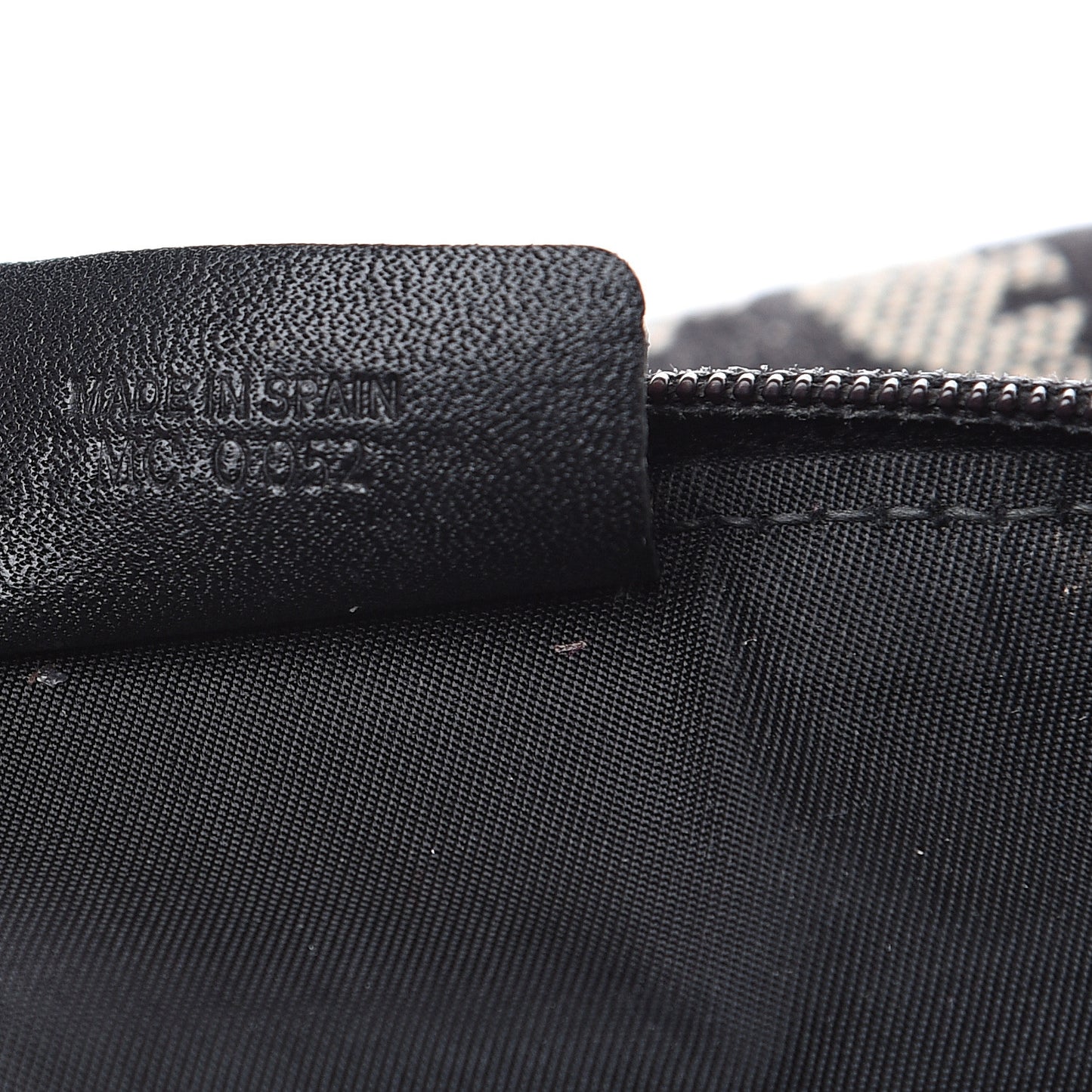 Monogram Cosmetic Case Black