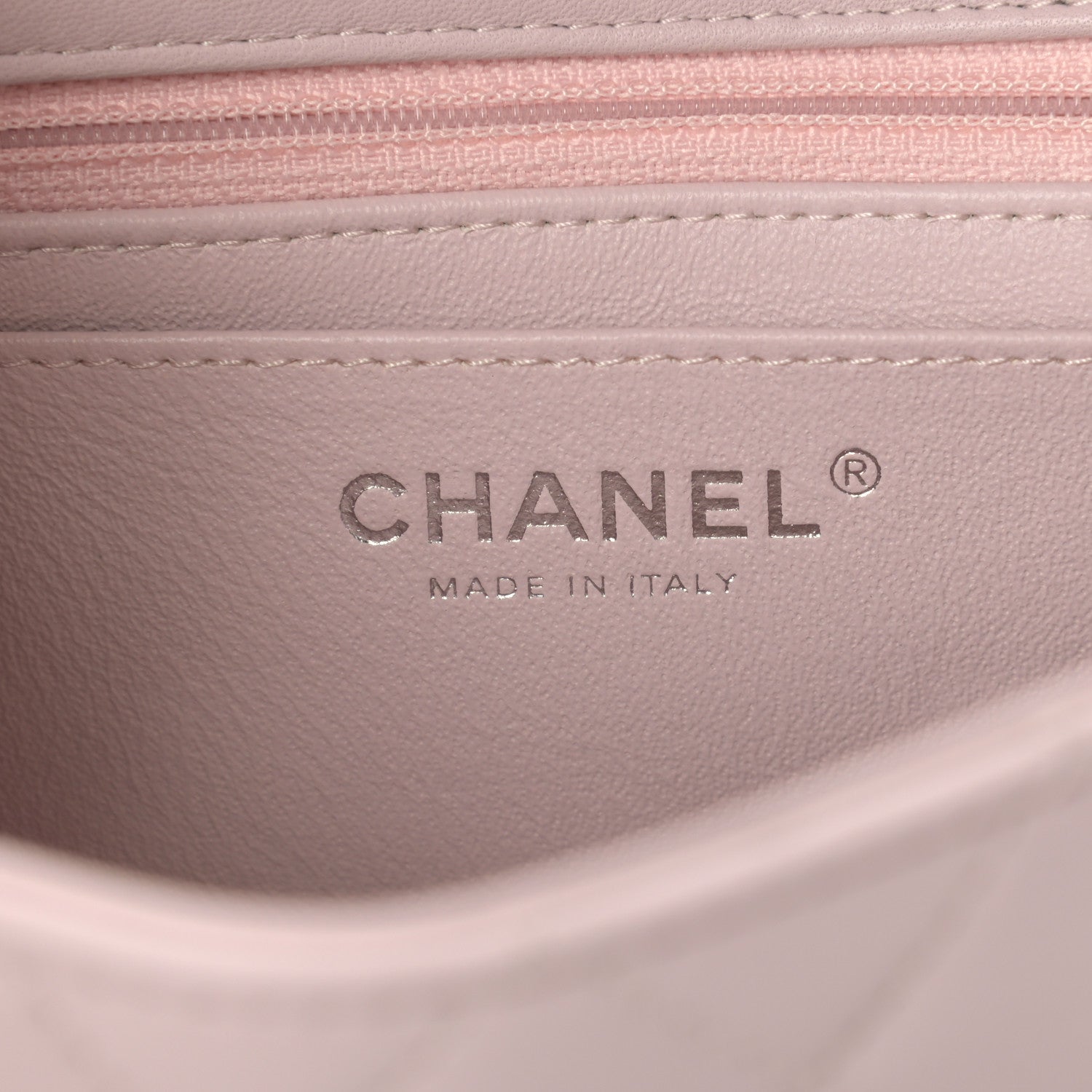 Chanel Lambskin Quilted Mini Rectangular Flap Light Purple 5 of 8