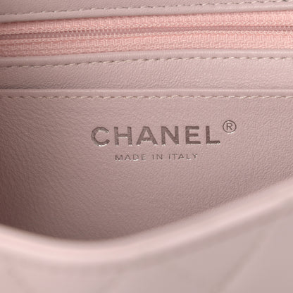 Chanel Lambskin Quilted Mini Rectangular Flap Light Purple 5 of 8