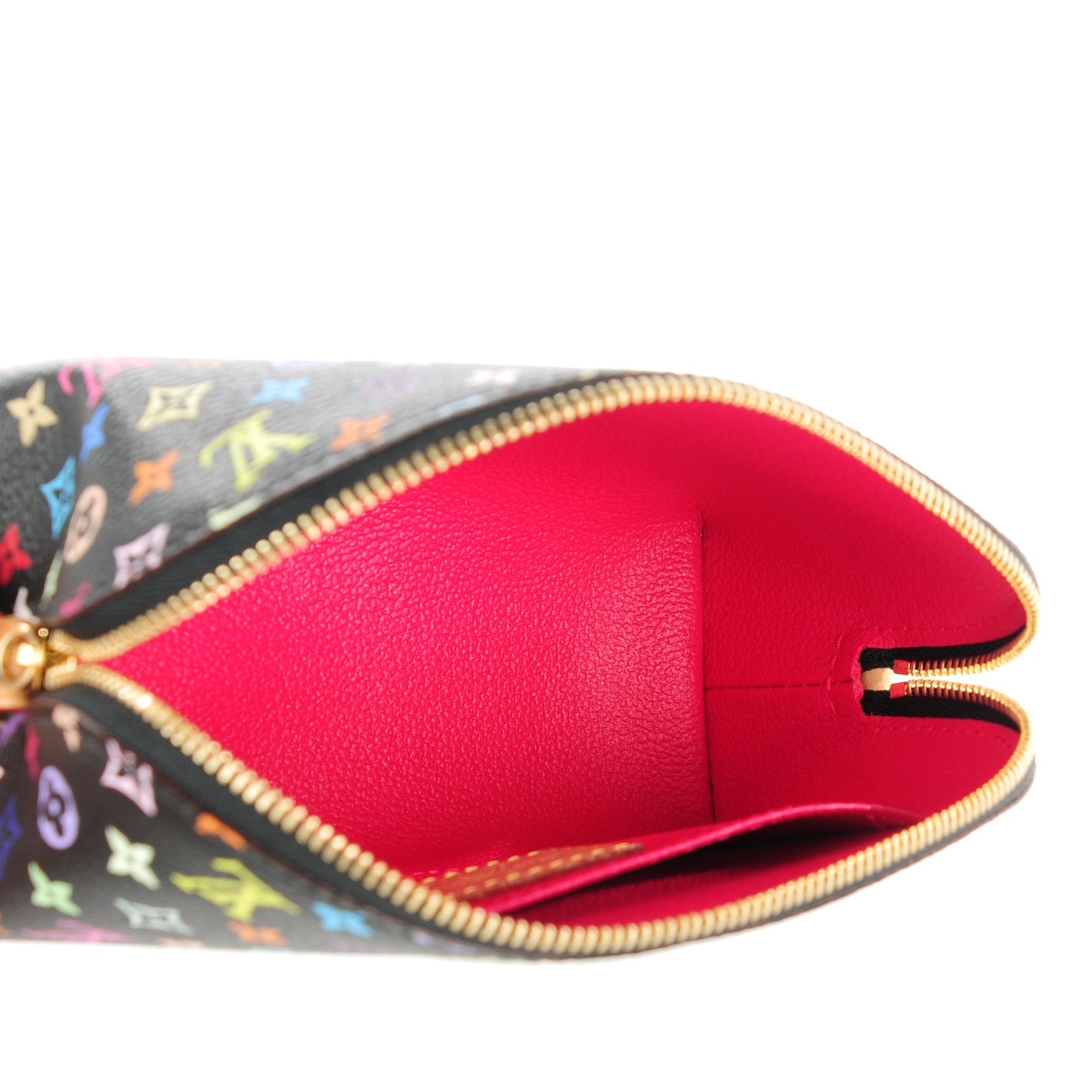 Louis Vuitton Monogram Multicolor Cosmetic Pouch Black Grenade 5 of 8