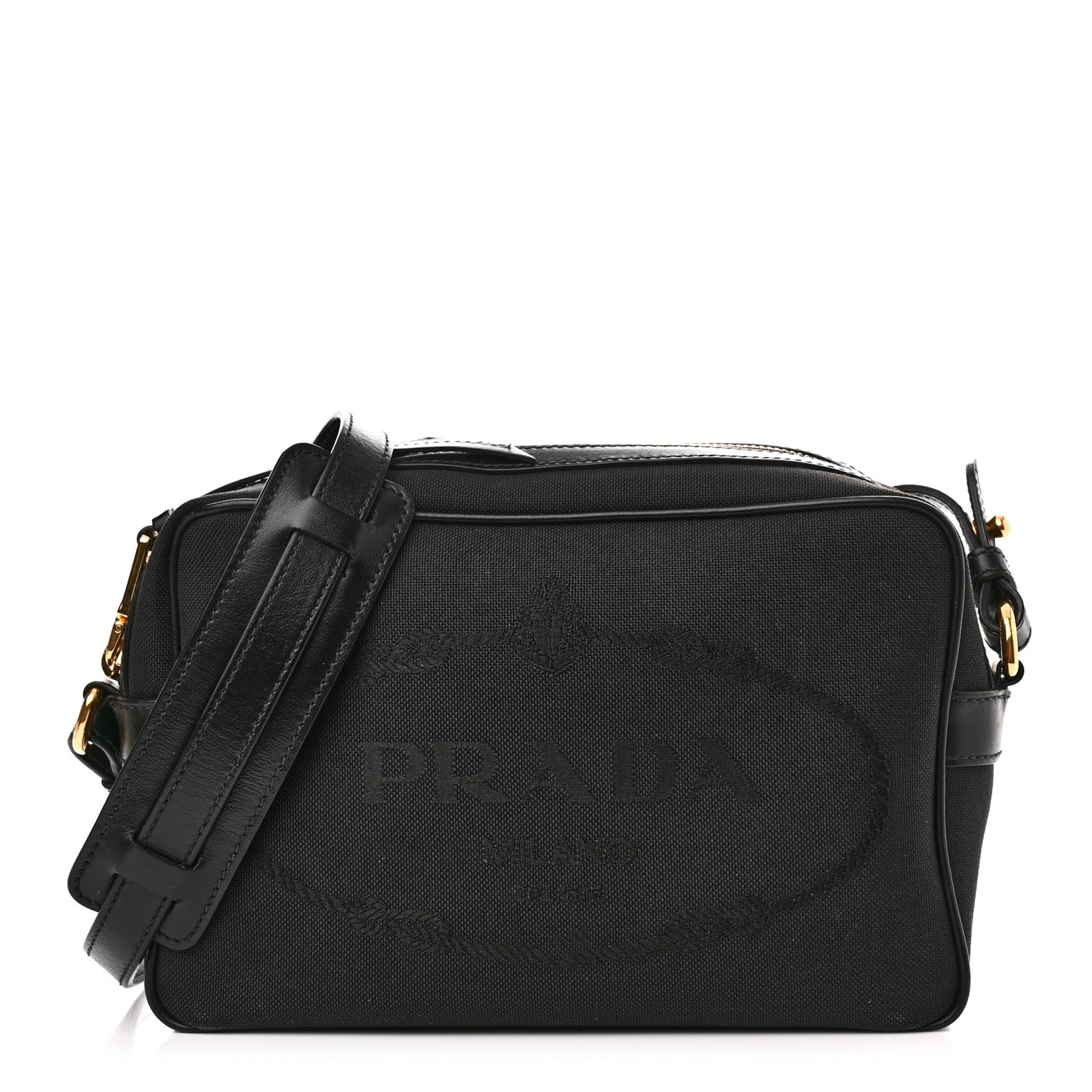 Jacquard Logo Camera Bag Black
