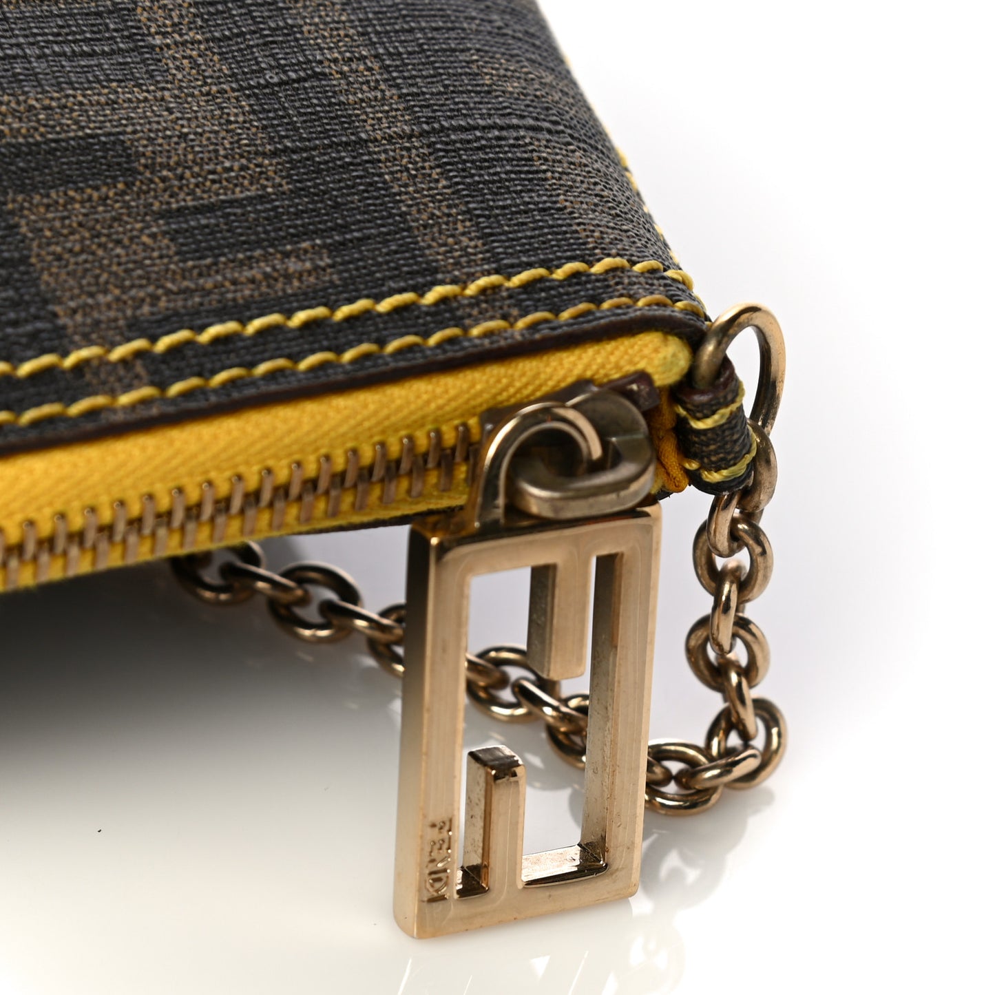 Zucca Spalmati Pochette Tobacco Giallo