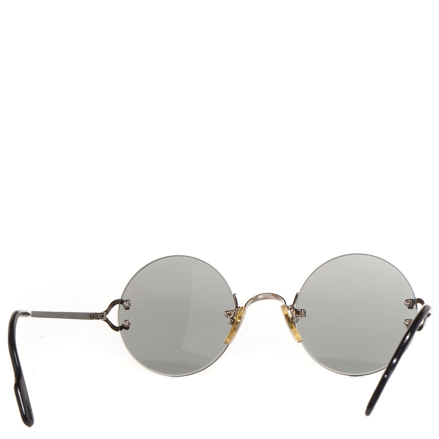 Rimless Round Sunglasses