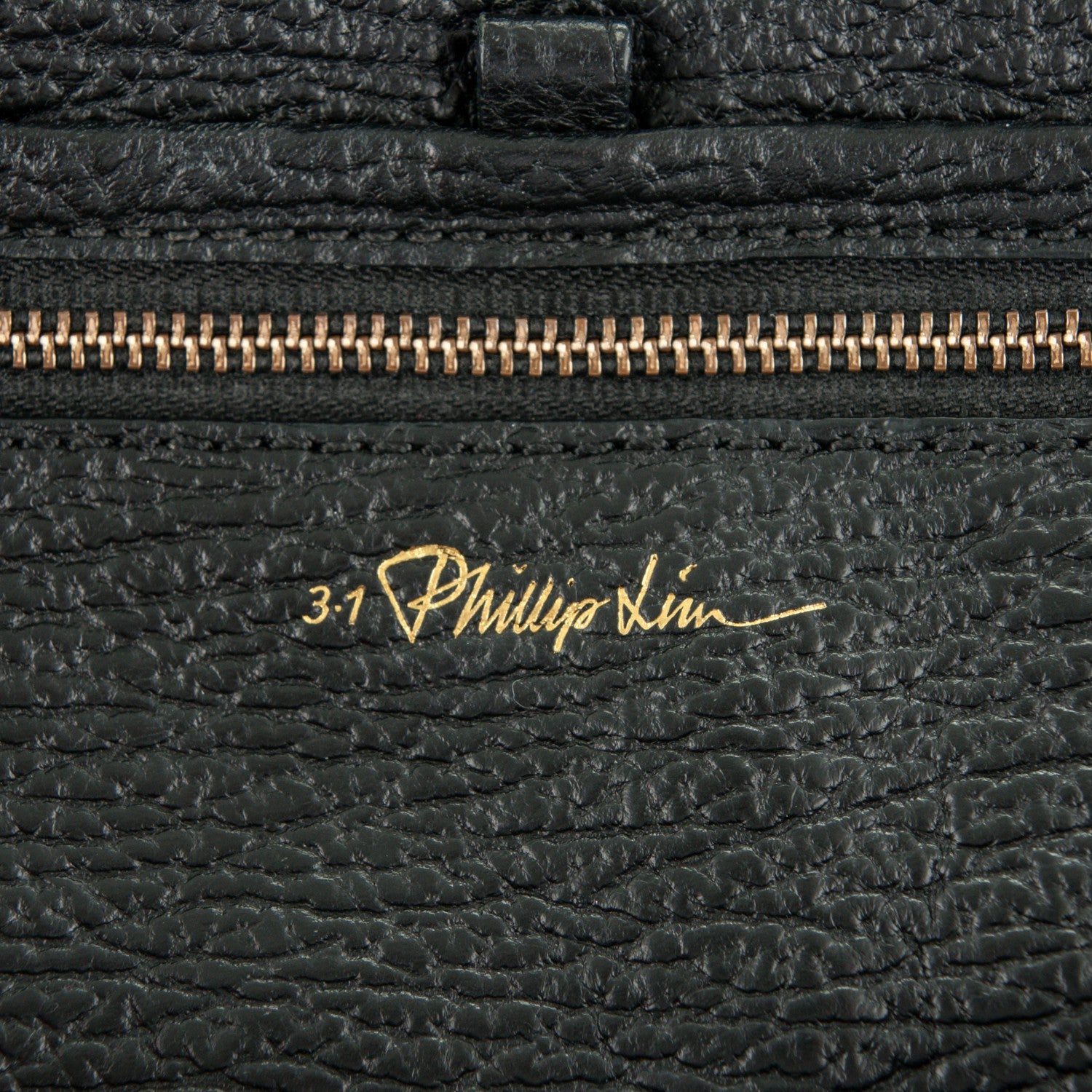 3.1 Phillip Lim 3.1 Textured Calfskin Large Pashli Satchel Black 6 of 8