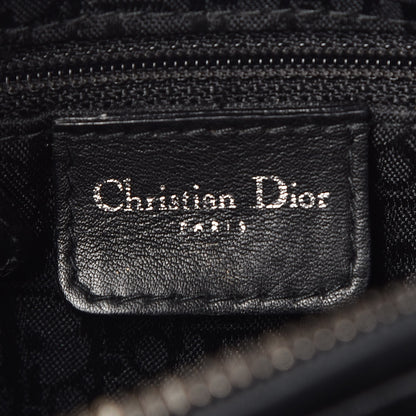 Christian Dior Suede Cannage Medium Lady Dior Black 7 of 14