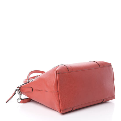 Gucci Dollar Calfskin Medium GG Charm Dome Satchel Sporting Red 3 of 8