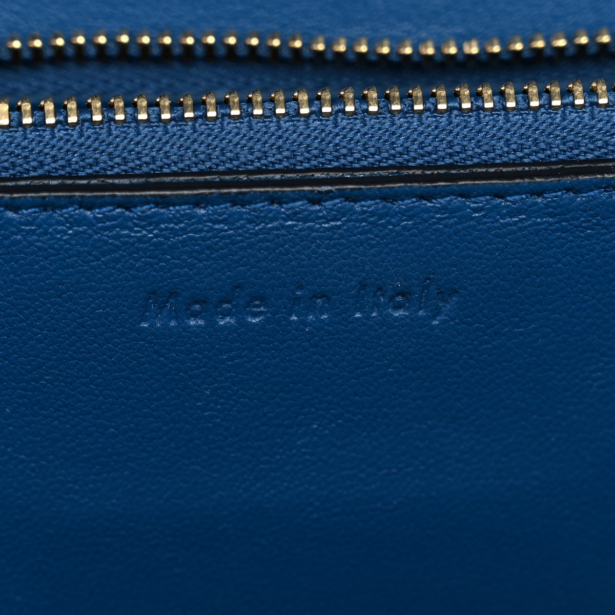 Celine Goatskin Medium Classic Box Flap Bag Deepsea 7 of 11