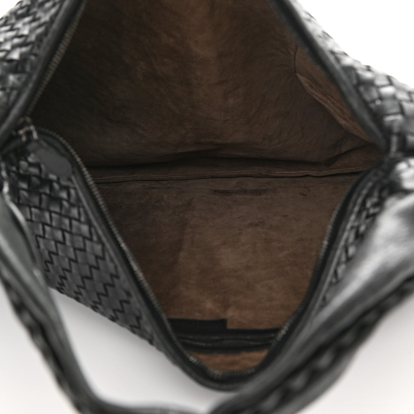 Nappa Intrecciato Maxi Veneta Hobo Black