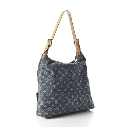 Louis Vuitton Denim Baggy GM Blue 3 of 9