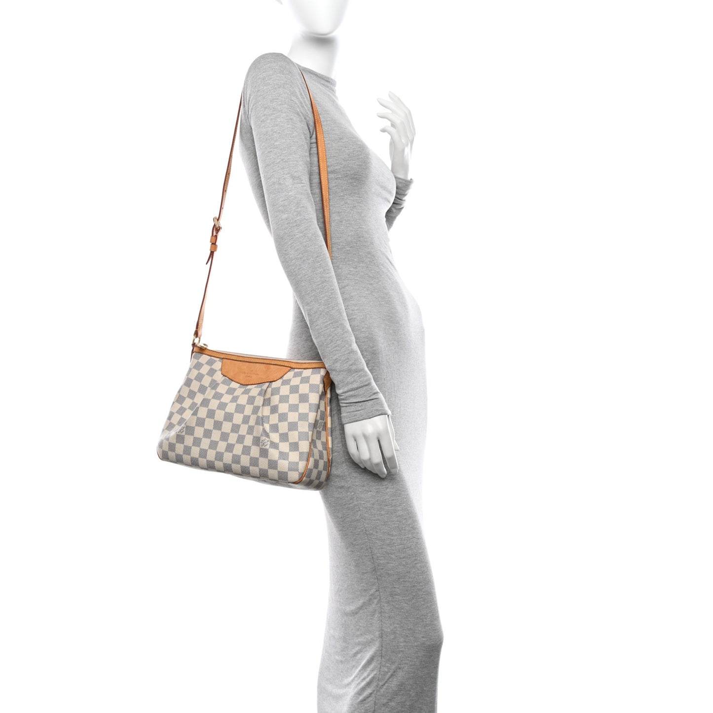 LOUIS VUITTON Damier Azur Siracusa PM
