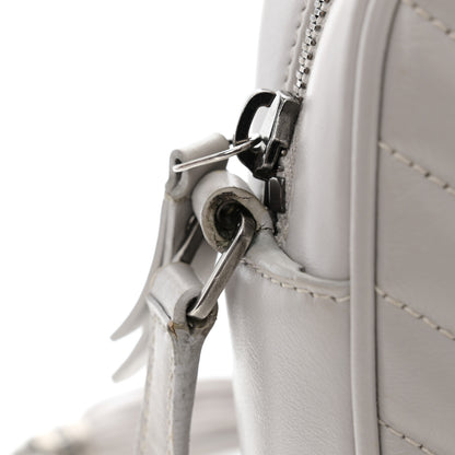 Saint Laurent Calfskin Matelasse Monogram Lou Camera Bag Granite 14 of 14