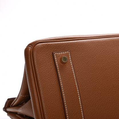 Hermes Togo JPG Birkin 42 Gold 11 of 21