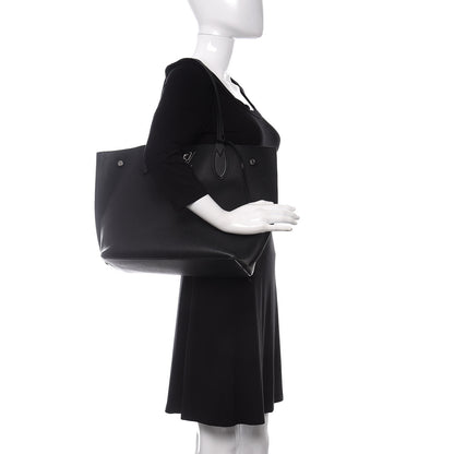 Louis Vuitton Calfskin Lockme Go Tote Black 2 of 11